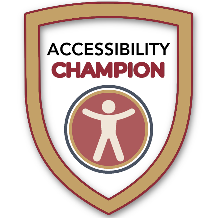 Accessibility Champion